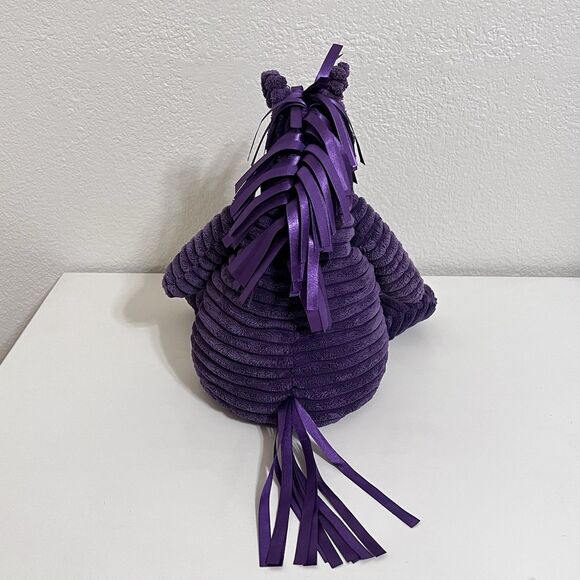 Jellycat Cordy Roy Purple Horse Plush Stuffed Animal Ribbon Tail 16" NO TUSH TAG - Picture 9 of 16